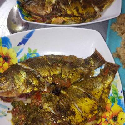  سمك بلطي في الفرن 