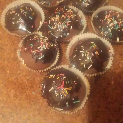  كب كيك شوكولاه 