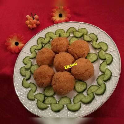  بطاطس كروكيت محشيه جبنه بالفرن 