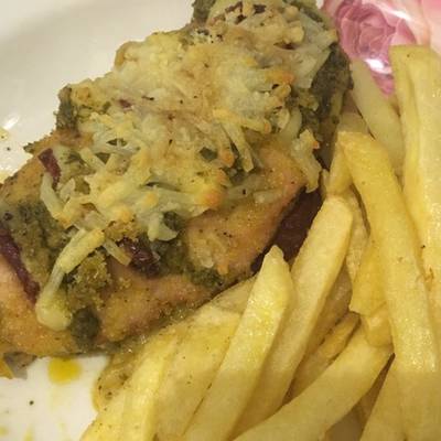  صدور دجاج بصوص البيستو 