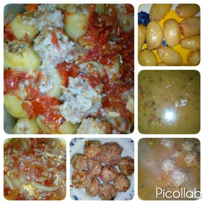  صينية البطاطس المحشية 