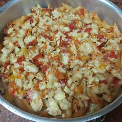  بيتزا المكرونة بطريقة مختلفة 