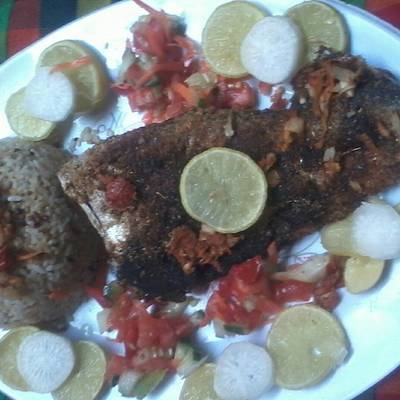  فيش جريل (سمك مشوي) 