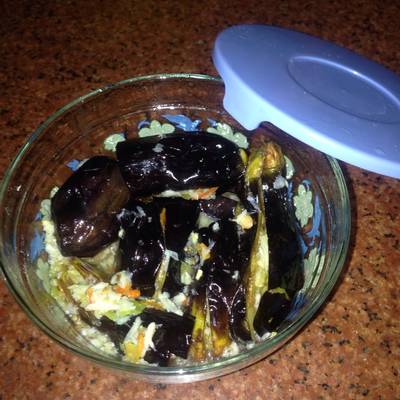  طريقة مخلل الباذنجان المقلي 