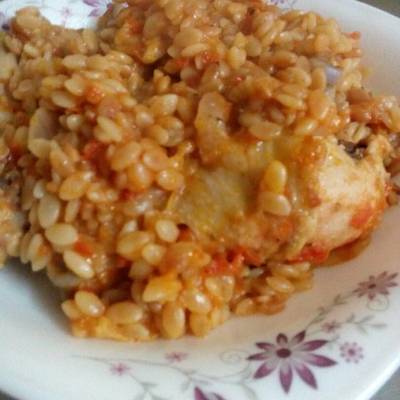  أفخاذ الدجاج بلسان العصفور 