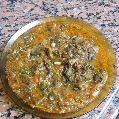  سبانخ باللحمة 