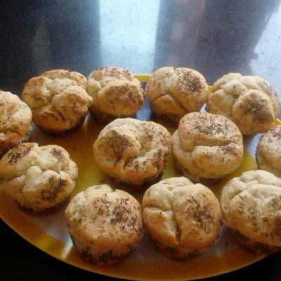  مافن بالجبنه والزعتر 