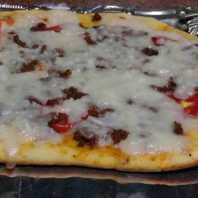  عجينة بيتزا على طريقتي 