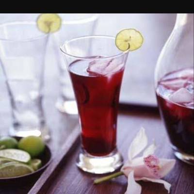  كركدية أو red velvet juice ❤️ 