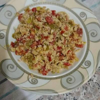  شکشوکه خفیفه وطعم ولا احلی 