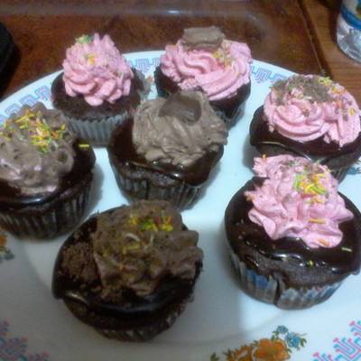  كب كيك شيكولاتة 