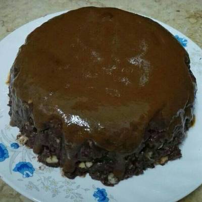  ليزي كيك بصوص الكراميل 