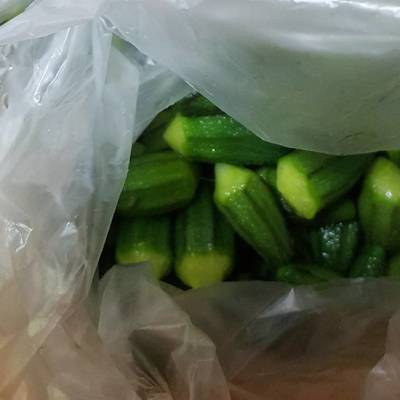  تجفيف البامية 