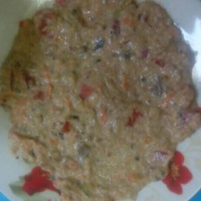  سلطة باذنجان بالزبادي 