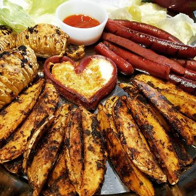  بطاطس بطريقتين مختلفتين 