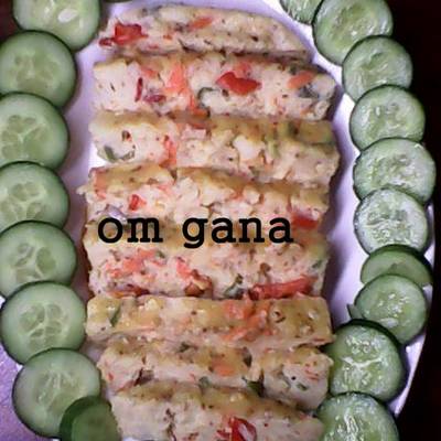  قالب بطاطس بالبيضة والجبنة 