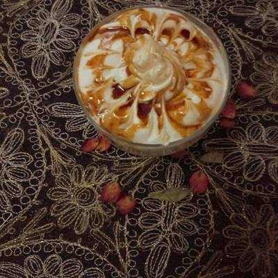  رز بلبن بالكريم شانتيه و صوص الكرامل 