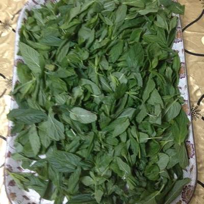  طريقه لحفظ النعنع مده طويله في الثلاجه حزمتين 