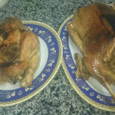  طريقه البط والفراخ المحشيه كبدوقوانص ورز 