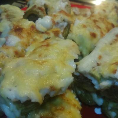  كوسه محشيه لحمه معصجه وبالبشاميل 