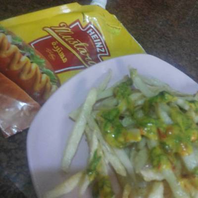  سلطه البطاطس المشويه بصوص الماسترد 