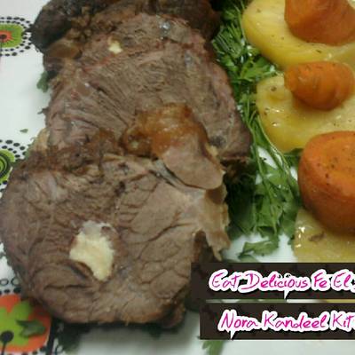  عرق لحم الموزات بالفرن 