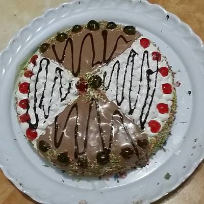  تورته بالكريمه 