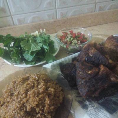  سمك مقلى ورز صياديه 