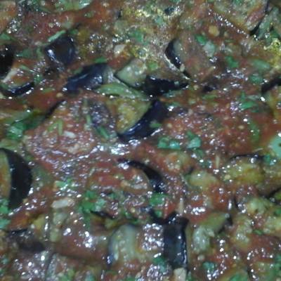  الباذنجان فى الفرن 