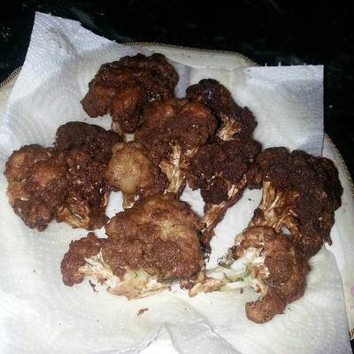  قرنبيط مقلي..⛄⛄ 