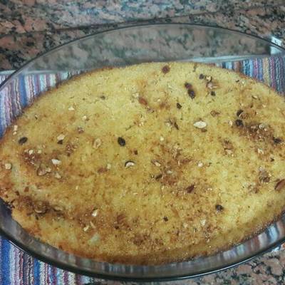  بسبوسة بالمكسرات 