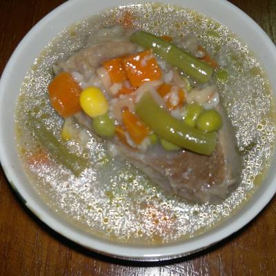  طريقة عمل شوربة الخضار باللحم والشوفان 