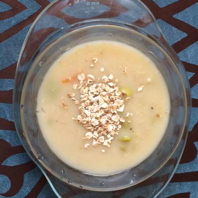  شوربة خضار بالشوفان