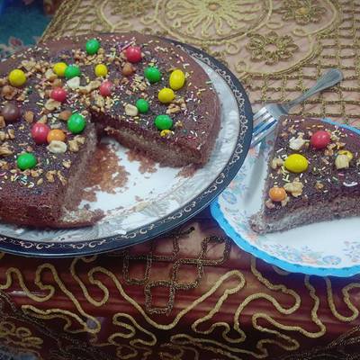  كيكه بالشكولاته 