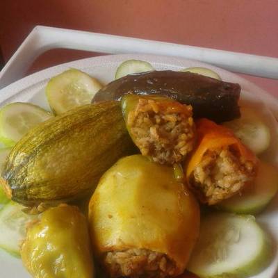  محشي خضروات مشكل 