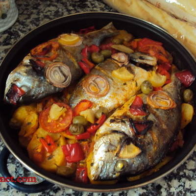  طريقة عمل سمك وبطاطس بالصينية 