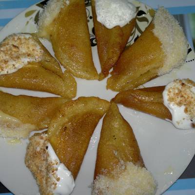  طريقة عمل القطايف المحشية بالكاسترد 