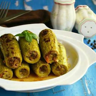  طريقة عمل كوسة محشية باللحم المفروم 