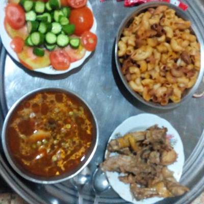  بسلة بالفراخ 