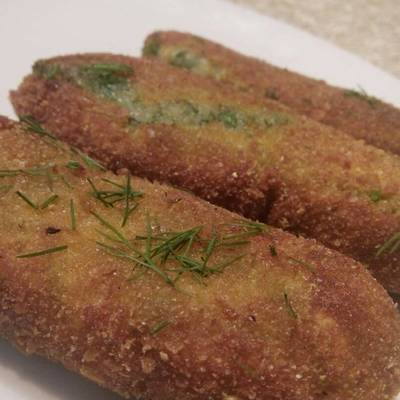  الجبن المقلي 