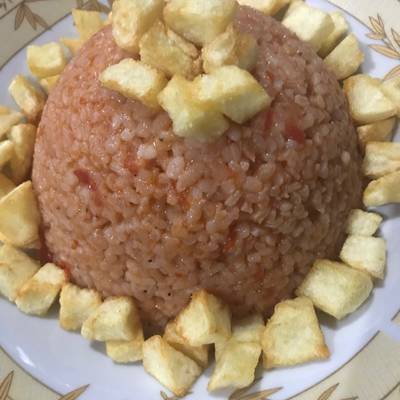  رز بالطماطم 