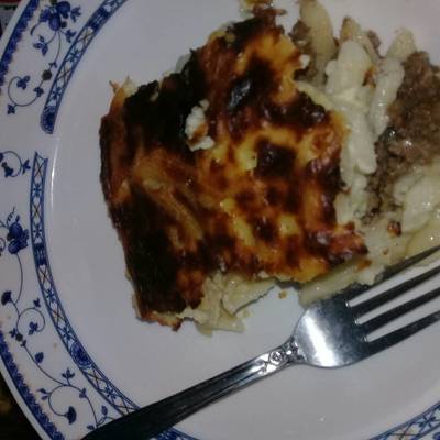  مكرونه بشاميل.❤ 