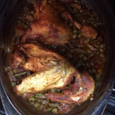  صينيه فراخ بالخضار 