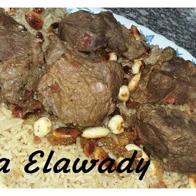  كبسة باللحم 