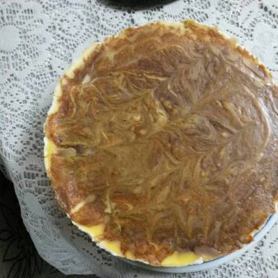  تشيز كيك بالكراميل 