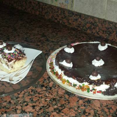  تورته البسكوت مع جاتوه 