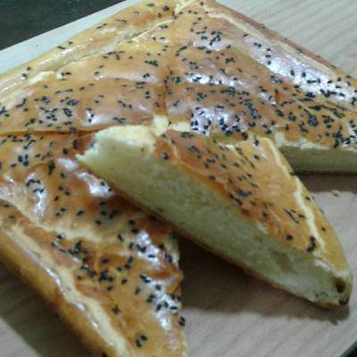  خبز الدار بدون عجن 