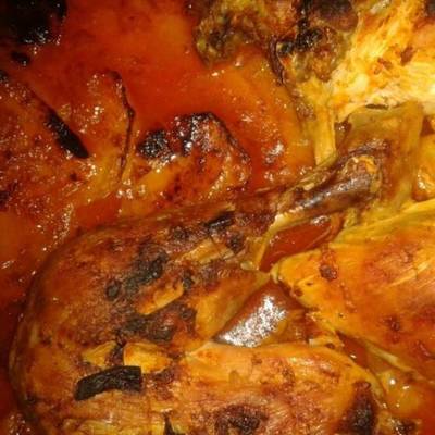  صينية بطاطس بالطماطم والدجاج#موسم_الطماطم 