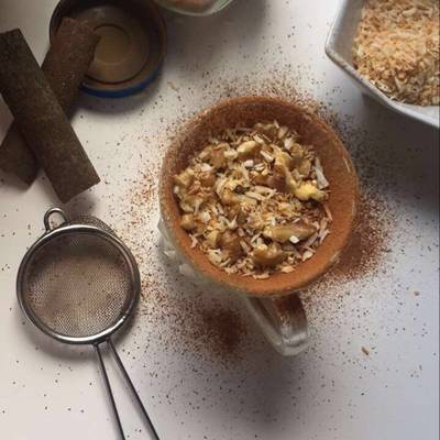  سحلب بالمكسرات 