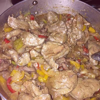  طريقة عمل الكبدة بالبصل والثوم 